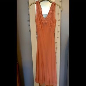 Express Slip Dress with Attached Slip